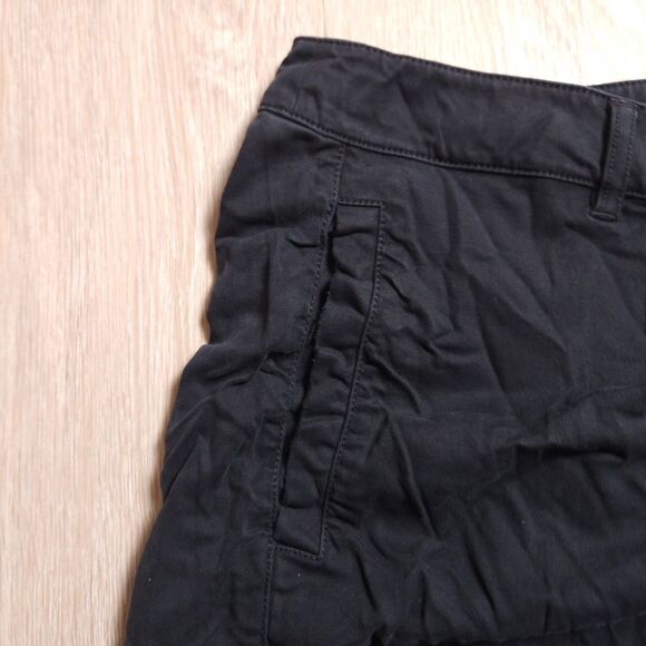 Eileen Fisher Ankle Chino Pants Women’s Size Large Organic Cotton Blend Tapered - Picture 2 of 11